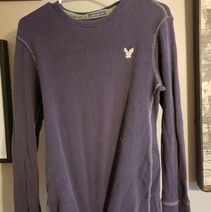 American eagle mens small thermal shirt